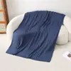 Manta de camping manta de aire acondicionado manta manta de felpa manta para siesta en la oficina manta para siesta manta de sofá manta de punto trenzado grueso manta de tiro
