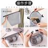 Bolsa de Almacenamiento Impermeable, Ropa de Fitness, Baño de Natación, Cordón de Gran Capacidad, Bolsa de Almacenamiento para Lavado de Viaje al Aire Libre para Hombres y Mujeres