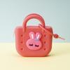 Bolsa de Silicona Transfronteriza con Agujeros Bolsa de Playa para Caminar Tote Bag DIY Se Puede Decorar Bolsos de Mano de Silicona de Dibujos Animados para Niños