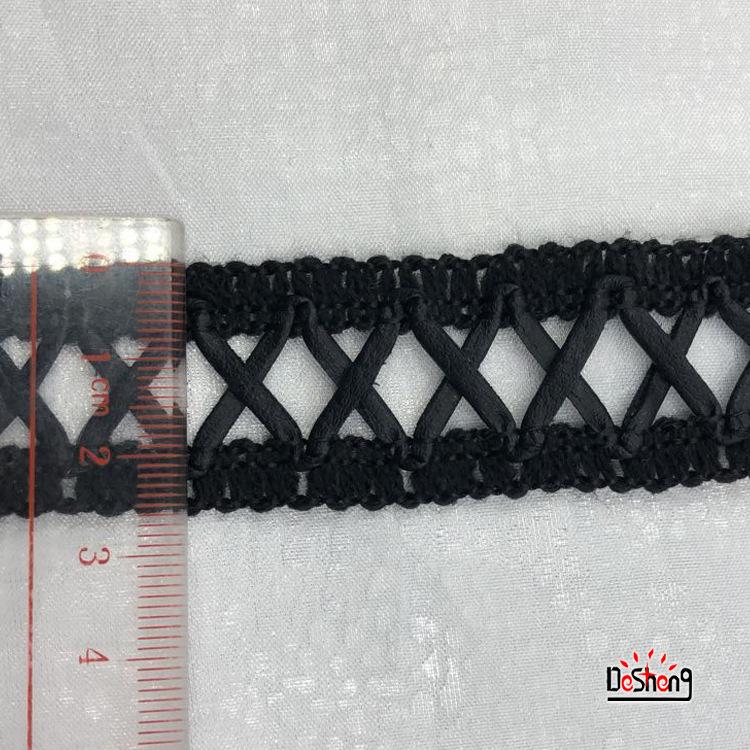 DS-098皮交叉2.5公分黑