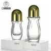 La fábrica de Guangzhou tiene en stock frascos roller de 30 ml para aceites esenciales, frascos roller de 50 ml para aceites medicinales y frascos para desodorante