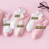 Verano Lindo Hello Kitty Calcetines de Barco para Niñas Versátil Japonés Ins Moderno Rosa Bebé Blanco Corte Bajo Cortos