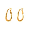 Moda Europea y Americana, Sencillos y Elegantes, Lujo Ligero, Pendientes Ovalados Geométricos Mate de Gama Alta, Pendientes de Diseño de Nicho y Versátil