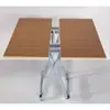 Suporte de Mesa Portátil Acessórios Suporte para Mesa de Jantar Doméstica Pernas de Mesa Simples de Metal Ferro Dobrável Mesa Quadrada Portátil Suporte para Pernas de Mesa
