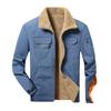 Abrigo de lana de cordero para hombre, nuevo otoño e invierno, además de chaqueta de algodón cálida acolchada de terciopelo, mono de cachemira de cordero, fabricantes de chaquetas acolchadas de algodón