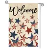Bandeira de Jardim para o Dia da Independência Americana de 2026 EUA 250º Aniversário Comemorativa Decorativa para Quintal com Designs Personalizáveis