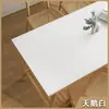 Pegatina de escritorio autoadhesiva para renovación, papel tapiz para escritorios de dormitorios universitarios, película blanca engrosada impermeable con tacto de piel