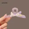 Versão Coreana Desenho Animado Fofo Presilha de Cabelo de Garra de Acrílico Moda Versátil Para Prender Coque na Nuca Presilha Tubarão Acessório de Cabelo