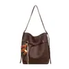 Moda Otoño 2026 Bolso Cubo Casual Único Simple Bolso de Hombro de Moda Bolso Cruzado de Nicho para Mujer