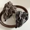 Grampo Banana Estilo Coreano Simples e de Alta Qualidade com Estampa de Leopardo, Presilha Vertical para Rabo de Cavalo, Acessório de Cabelo com Garra Grande, Aumenta o Volume do Cabelo