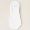 Calcetines de Hilo de Hielo Tipo Barco con Malla, Suela de Algodón, Antideslizantes, Estilo Delgado de Verano, Invisibles de Corte Bajo para Tacones Altos para Mujer, Tallas Grandes