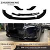 Adequado para BMW X3X4IX3 lábio frontal G01G02G08 modificado posteriormente preto samurai padrão de carbono pá frontal pequeno kit surround