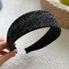 Diadema Tejida Ancha de Moda para la Parte Superior Alta del Cráneo, Diadema para Lavarse la Cara, Pinza para el Cabello para Mujer, Nuevo Estilo 2026, Versátil para el Uso Diario, Accesorios para el Cabello de Uso Exterior