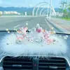 Adorno para Coche de Ciervo para Viaje Seguro Perfume para Coche Celebridad de Internet Incienso Suministros de Decoración Interior para Coche Nuevo Juego Completo Femenino