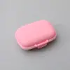 Pastillero portátil sellado de 8 compartimentos a prueba de humedad doble capa sellado sub-empaque caja de medicamentos Estuche de pastillas de viaje