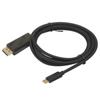 Línea de conversión Typec a DP grande Línea de conversión HD Type c a displayport Línea de conexión 4K 1.8m