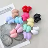 Contas de Animais da Sorte Pônei Cor Sólida Acrílico com Furo Reto Pingente DIY Materiais para Acessórios de Joias Artesanais