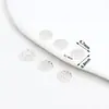 Pulseira de Contas Espaçadoras Pérola de Cristal com Tampas de Flor de Cor Forte Retentora de Cor Banhada a Ouro 18K Acessórios de Joias DIY C16