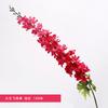 Nueva flor artificial de boda Rojo Rosa Techo de Salón de Bodas Decoración de Banquete de Boda Arreglo Floral para Camino Arreglo Floral de Piso Flor Falsa Sola