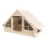 Tienda de campaña inflable de tela Oxford para 3-5 personas, venta al por mayor para camping