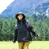 Chaqueta tres en uno de otoño e invierno para hombres y mujeres, forro interior desmontable, impermeable, cortavientos y cálida, adecuada para actividades al aire libre y senderismo