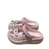 Sandalias Mary Jane de EVA versátiles de estilo único para verano en la playa para mujer, resistentes al olor, sandalias cerradas dulces y frescas para exteriores y playa para mujer