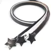 Cinturón de Hebilla de Estrella de Nuevo Llegada de Moda Estilo ins para Mujer Accesorios para Falda de Jeans Cinturón de Chica Popular de Moda Versátil Distintivo