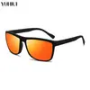 Óculos de Sol Esportivos de Ciclismo Masculinos de Linho Semi-Novo Estilo Transfronteiriço com Lentes Polarizadas Óculos com Lente Colorida para Pesca ao Ar Livre Óculos de Sol para Dirigir