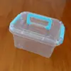 Caja de 80 piezas de cápsulas para lavandería, caja de almacenamiento de repuestos para bloques de construcción de juguete, organizador de herramientas de ferretería, caja de plástico