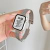 Para iwatchs9/s10 Pulseira de Metal Applewatch87 Apple Watch Strap SE/6/5/Ultra Chain