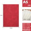 Caderno personalizado com janela, grade e fivela, bloco de notas A5, diário, caderno para escritório, caderno de folhas soltas, personalização.