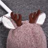 Popular gorro de lana para bebé gorro de punto para niños gorro pullover gorro de asta de bebé gorro de Navidad para niños gorro cálido para niños al por mayor
