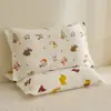 40*60 Algodão Puro Fio Duplo Fronha de Algodão Fronha Infantil 30X50 Jardim de Infância Capa Protetora para Travesseiro de Bebê
