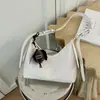 Bolso Melanoid para Axila de Mujer 2026 Nuevo Estilo Tendencia Otoño Retro para el Trabajo Bolso de Hombro Único Bolso Cruzado Versátil de Moda