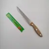 Yangjiang 6097 Cuchillo de Cocina con Mango de Madera Acero Inoxidable 3Cr13 Venta al por Mayor en Stock Cuchillo de Cocina para Frutas