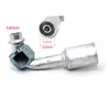 Conector de Manguera de Aire Acondicionado Automotriz 3 4 5 134 Ordinario O Conector de Manguera de Puerto con Conector de Funda de Aluminio Curva Recta