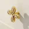 Manija de Puerta de Gabinete Dorada Brillante de Lujo Ligero, Manija Extendida de Gabinete Armario Estilo Francés, Manija de Gabinete de Cobre Estilo Crema Americano