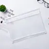 Bolsa de Almacenamiento para Pasaporte para Viajes al Extranjero, Portatarjetas de Identificación y Tarjeta de Embarque Portátil Transparente, Funda Protectora para Documentos y Certificados