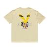 Disponibilidad a Largo Plazo Nuevo EE. UU. 2022 Cabeza de Conejo Amarilla Belleza Casual Hip-Hop Streetwear Cuello Redondo Manga Corta Camiseta