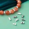 Contas Soltas de Prata Quebrada Acessórios de Prata para Montagem DIY Prata Esterlina S925 Contas Espaçadoras de Prata Feitas à Mão Contas Sólidas de Prata para Montagem