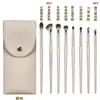 Conjunto de Pincéis de Maquiagem Dourados com 13 e 15 Peças, Pincel para Sombra, Pincel para Sombrear o Nariz, Pincel Chanfrado em Forma de Foice para Contorno, Conjunto Portátil de Pincéis para Olhos