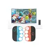 Dobe es Adecuado para Mango Grip de 2 Joy-Cons para Switch, Set Deportivo con Detección de Movimiento, Caña de Pescar para Fitness, Sable de Luz