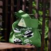 Chengdu Panda Vovô Panda Fofo Bolsa de Panda Bolsa de Tricô Bolsa de Mão Bolsa de Palha Versátil Bolsa de Presente de Mão