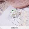 Flores Artificiales Materiales para Manualidades Capullos de Rosa Pequeños Cabezas de Flores Flores Falsas Decoración para Bodas, Salas de Estar, Hogar, Hoteles, Flores Hechas a Mano