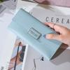 Cartera larga para mujer, directa de fábrica, de gran capacidad, multifunción, con cremallera y múltiples tarjetas.