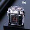 Nueva afeitadora eléctrica multifuncional con placa de reloj de cuarzo y lámpara COB, lavable en todo el cuerpo, de doble cabezal, al por mayor