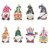 Huevo de Pascua Conejo Hoja de Arce Calabaza Accesorios Creativos DIY para Joyería Llavero Colgante Pequeño Transfronterizo