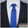 Gravata com Zíper Vestido Masculino Negócios Sem Nó Preguiçoso Listras Azuis Fácil de Puxar Trabalho Roupa de Negócios Larga