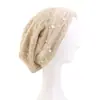 Gorro de Malla de Algodón Transfronterizo, Gorro Bufanda para la Cabeza Étnico Hui, Bufanda para la Cabeza Protectora del Cabello Jdu-151