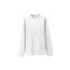 Jiezhan Roupa Masculina Street Retro Desconstruída Patchwork Manga Longa 26 Outono Novo Produto 260G Sorona Stretch Camiseta Casual